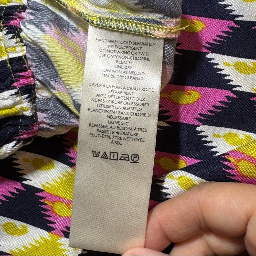 🌻 BY ANTHROPOLOGIE Easy Traveler Shorts Citron Elastic Waist Pull On size XL - Picture 9 of 10